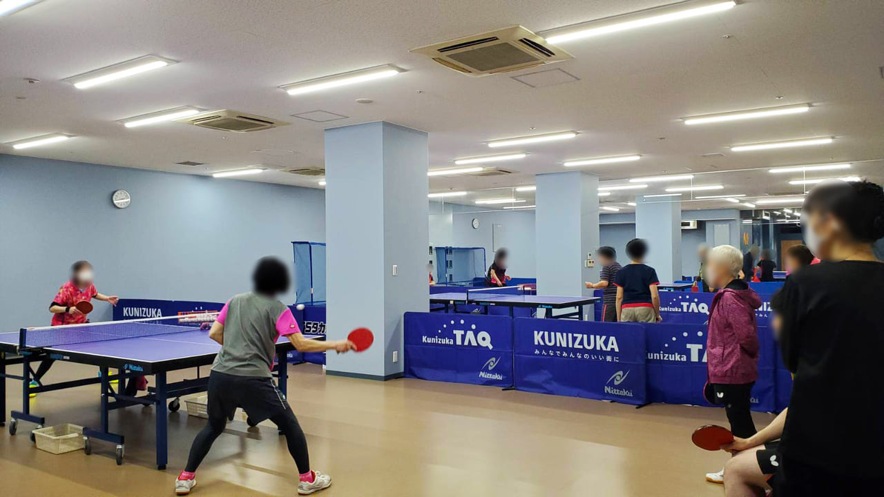 新長田に唯一無二の卓球場kunizukaTAQプレオープンの画像