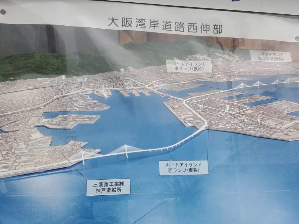 阪神高速５号湾岸線西伸完成予想の画像
