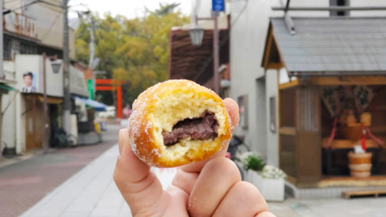 長田神社参道にある餅屋大西