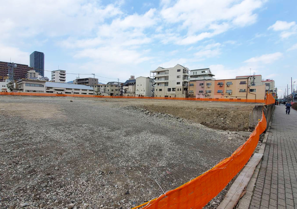 長田区浪松町４丁目に建築予定のニトリ神戸長田店(仮称)の画像