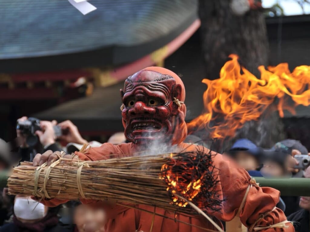 2023.2長田神社古式追儀式の鬼8