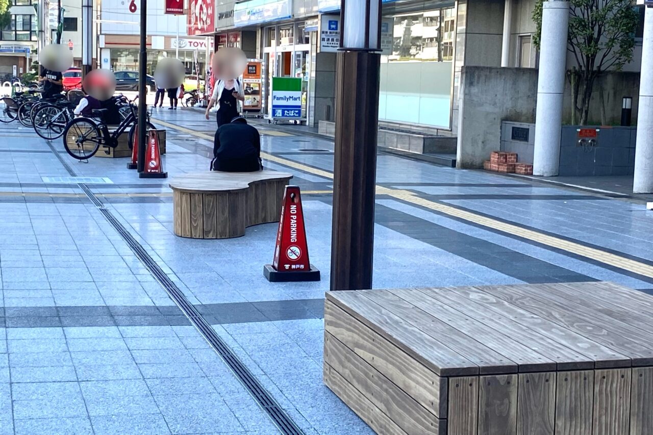 2024.11高速長田駅自転車4