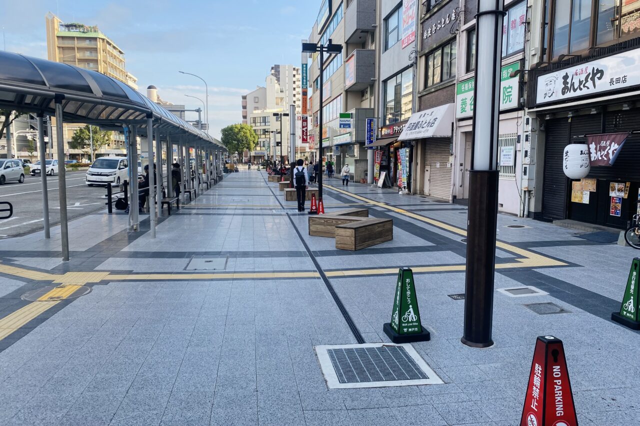 2024.11高速長田駅自転車6