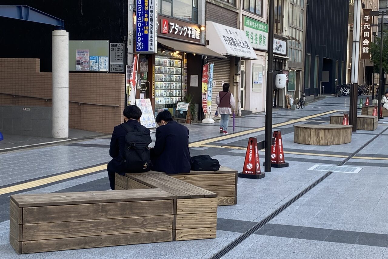 2024.11高速長田駅自転車13