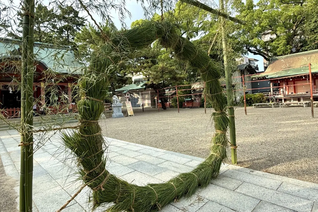 2025.7夏越祭茅の輪くぐり2